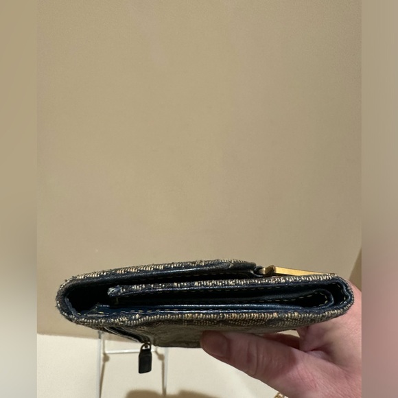 Dior Trotter Saddle Navy Wallet 3/4 Length - Picture 9 of 16